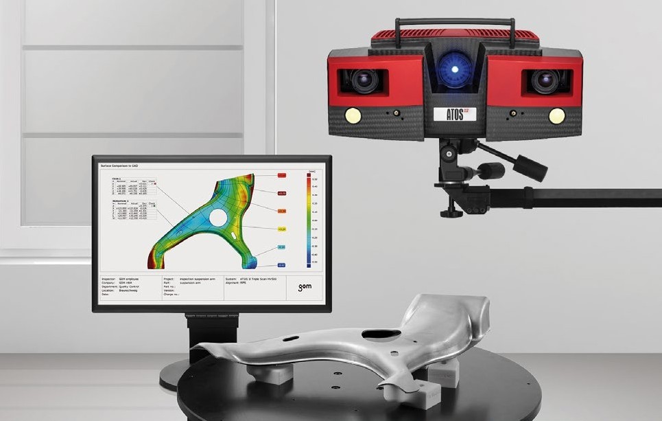 Hệ thống đo lường 3D quang học trong kim loại tấm